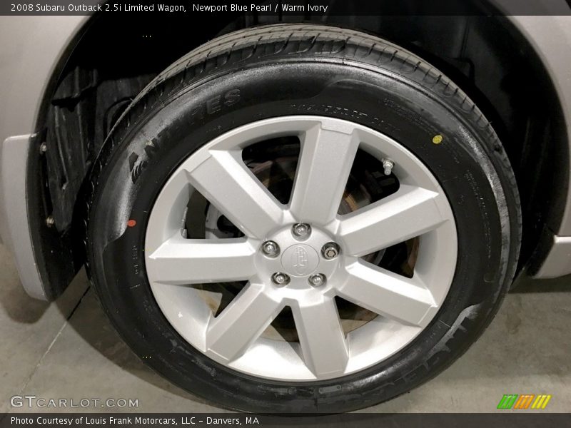 Newport Blue Pearl / Warm Ivory 2008 Subaru Outback 2.5i Limited Wagon