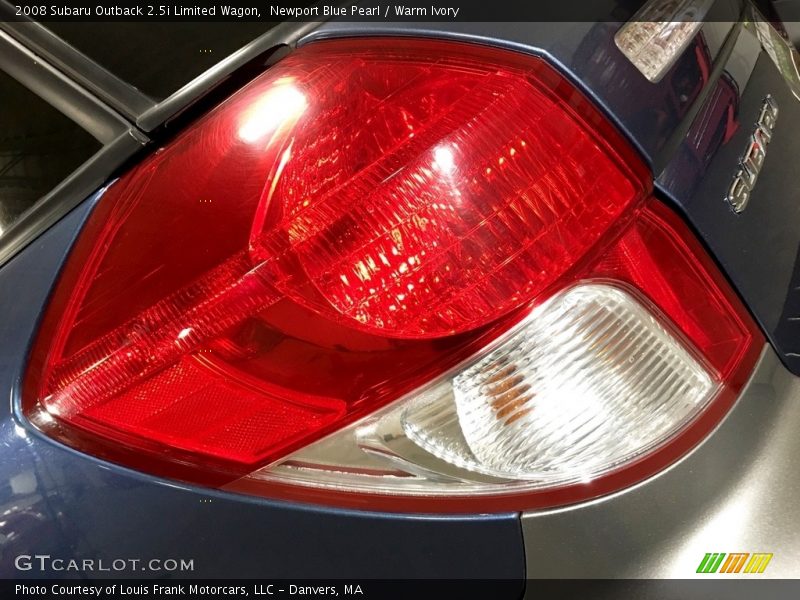 Newport Blue Pearl / Warm Ivory 2008 Subaru Outback 2.5i Limited Wagon