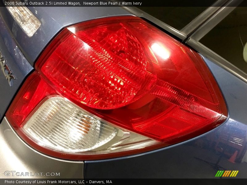 Newport Blue Pearl / Warm Ivory 2008 Subaru Outback 2.5i Limited Wagon