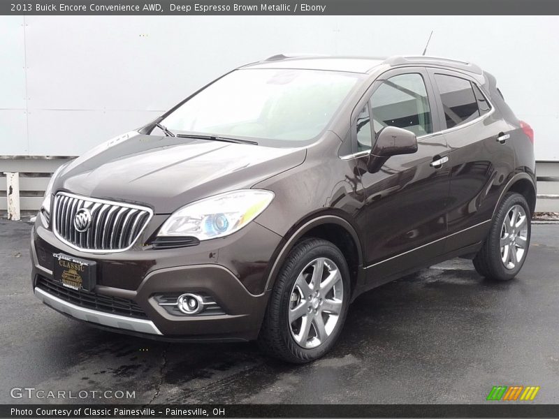 Deep Espresso Brown Metallic / Ebony 2013 Buick Encore Convenience AWD