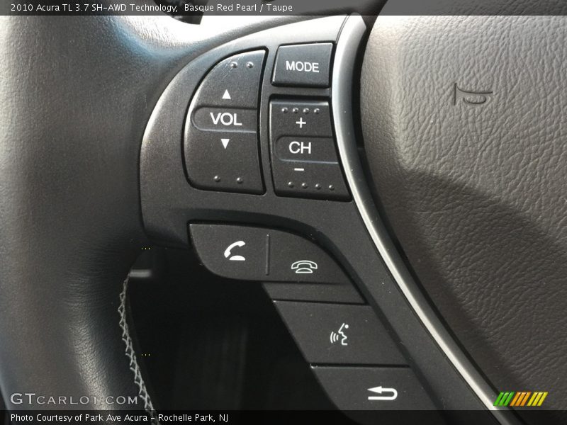 Basque Red Pearl / Taupe 2010 Acura TL 3.7 SH-AWD Technology