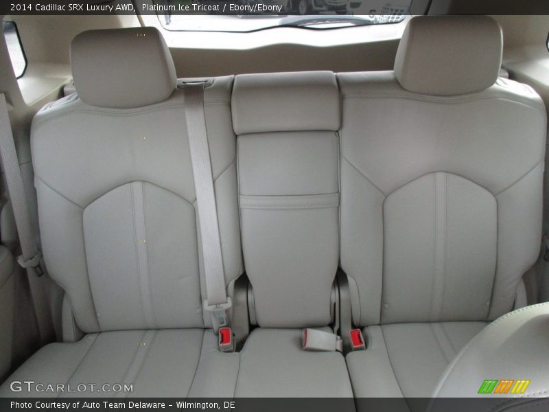 Platinum Ice Tricoat / Ebony/Ebony 2014 Cadillac SRX Luxury AWD