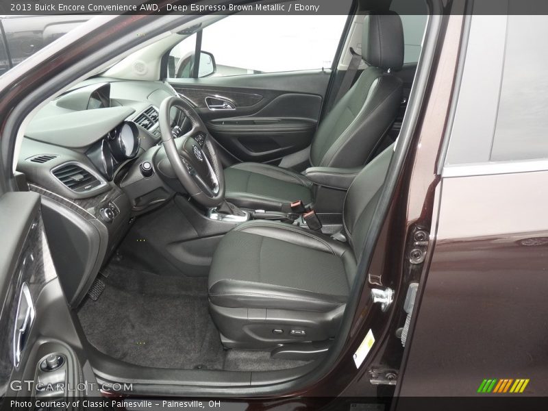 Deep Espresso Brown Metallic / Ebony 2013 Buick Encore Convenience AWD