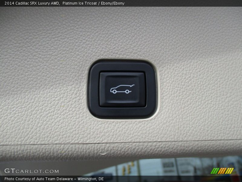 Platinum Ice Tricoat / Ebony/Ebony 2014 Cadillac SRX Luxury AWD