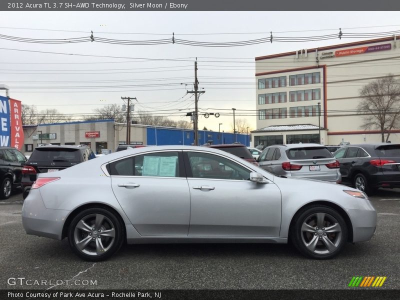 Silver Moon / Ebony 2012 Acura TL 3.7 SH-AWD Technology
