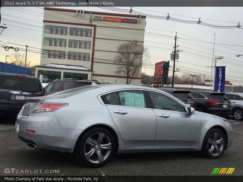 Silver Moon / Ebony 2012 Acura TL 3.7 SH-AWD Technology