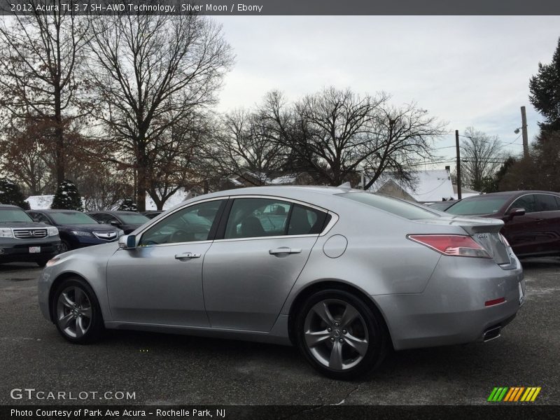 Silver Moon / Ebony 2012 Acura TL 3.7 SH-AWD Technology