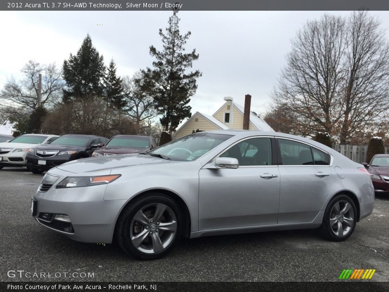 Silver Moon / Ebony 2012 Acura TL 3.7 SH-AWD Technology