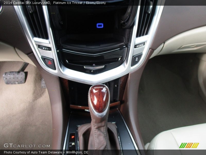 Platinum Ice Tricoat / Ebony/Ebony 2014 Cadillac SRX Luxury AWD