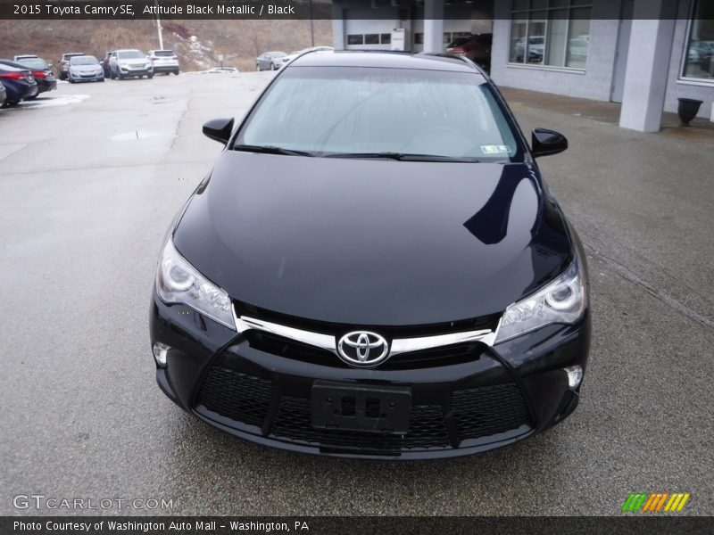 Attitude Black Metallic / Black 2015 Toyota Camry SE