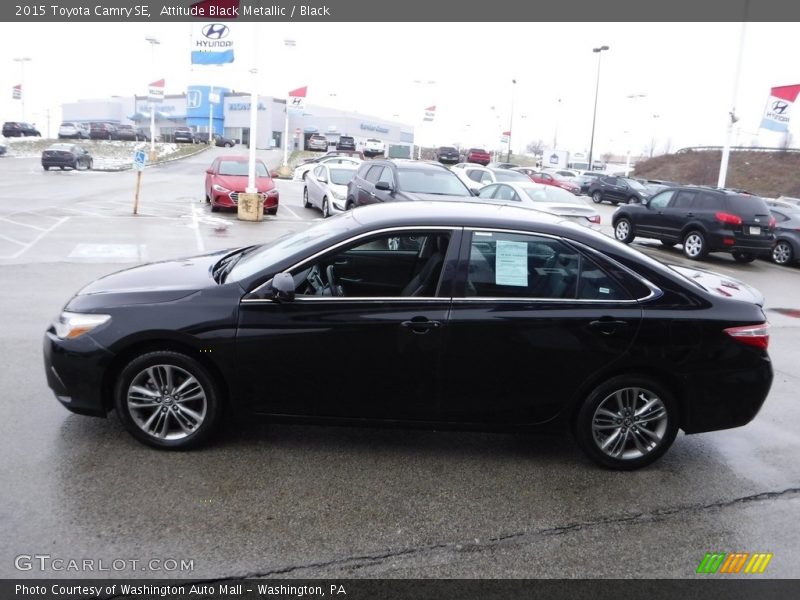 Attitude Black Metallic / Black 2015 Toyota Camry SE
