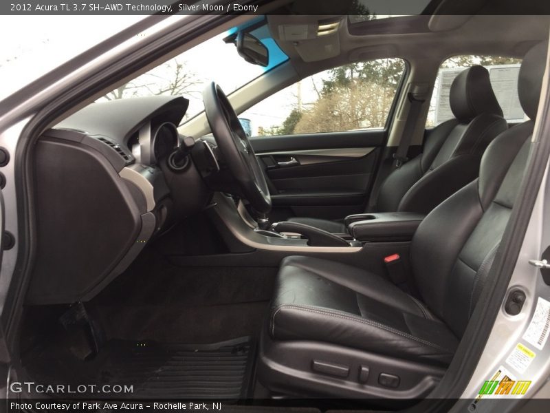 Silver Moon / Ebony 2012 Acura TL 3.7 SH-AWD Technology