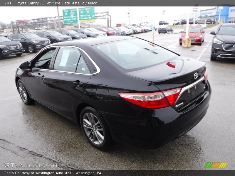 Attitude Black Metallic / Black 2015 Toyota Camry SE