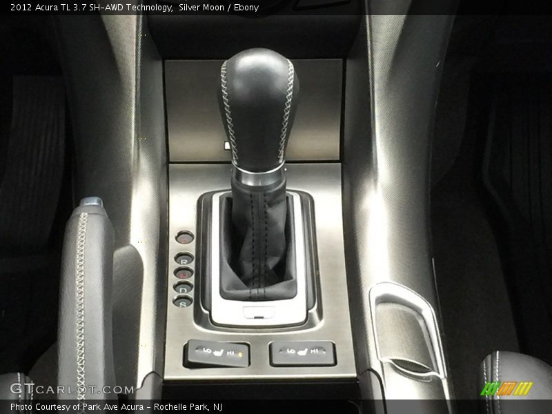 Silver Moon / Ebony 2012 Acura TL 3.7 SH-AWD Technology