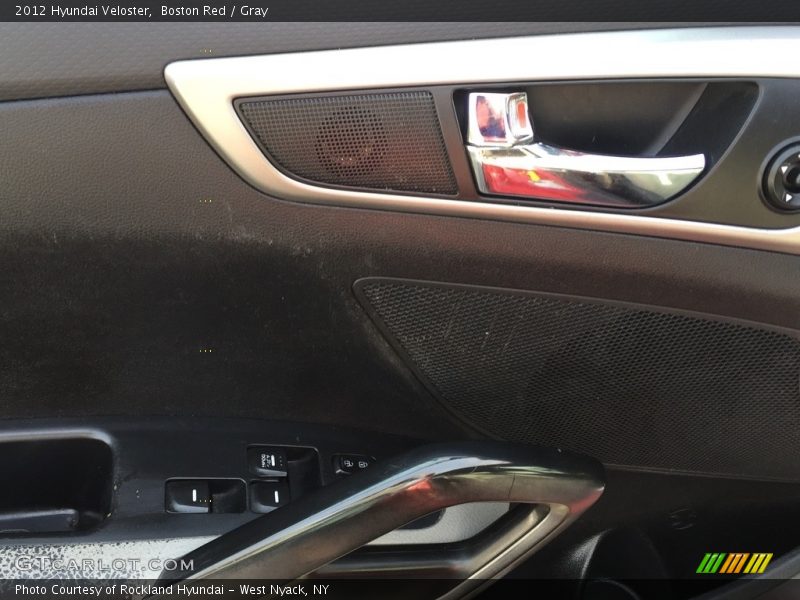Boston Red / Gray 2012 Hyundai Veloster