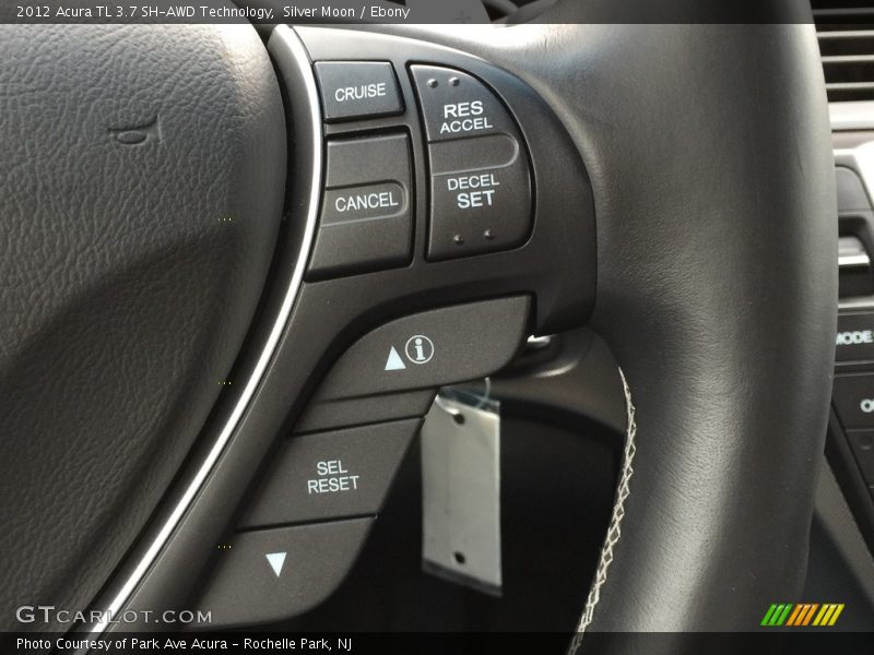 Silver Moon / Ebony 2012 Acura TL 3.7 SH-AWD Technology