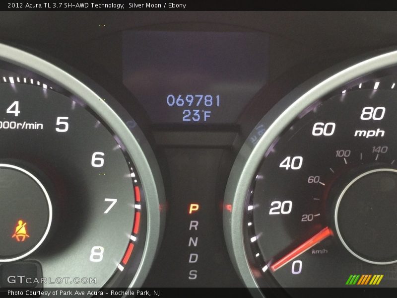 Silver Moon / Ebony 2012 Acura TL 3.7 SH-AWD Technology