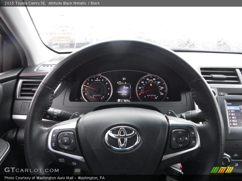 Attitude Black Metallic / Black 2015 Toyota Camry SE