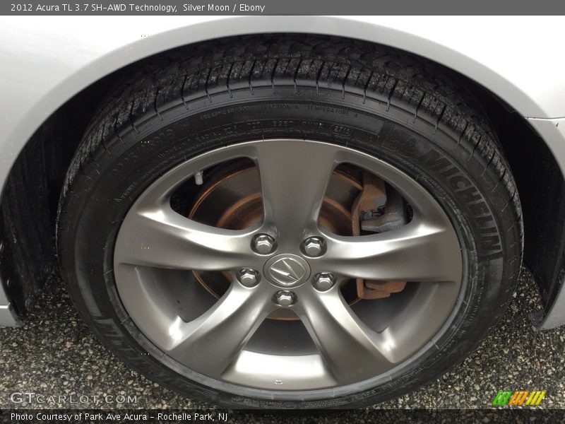 Silver Moon / Ebony 2012 Acura TL 3.7 SH-AWD Technology
