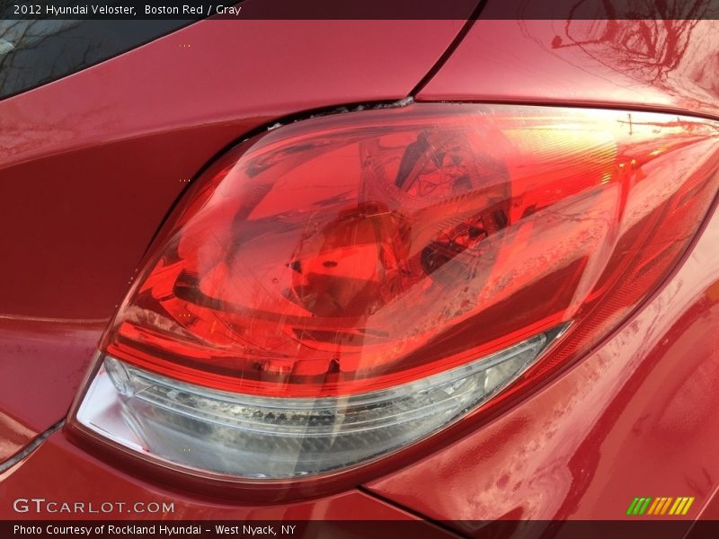 Boston Red / Gray 2012 Hyundai Veloster