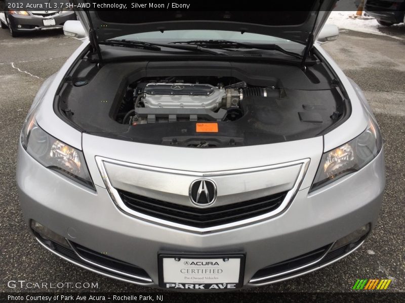 Silver Moon / Ebony 2012 Acura TL 3.7 SH-AWD Technology