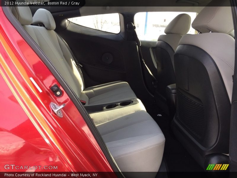Boston Red / Gray 2012 Hyundai Veloster