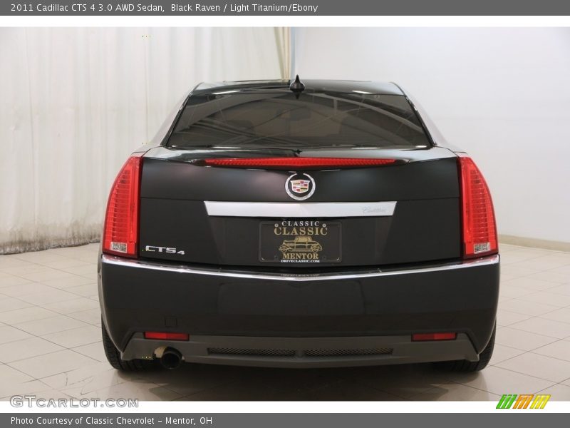 Black Raven / Light Titanium/Ebony 2011 Cadillac CTS 4 3.0 AWD Sedan