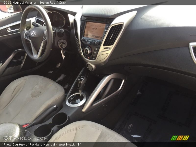 Boston Red / Gray 2012 Hyundai Veloster