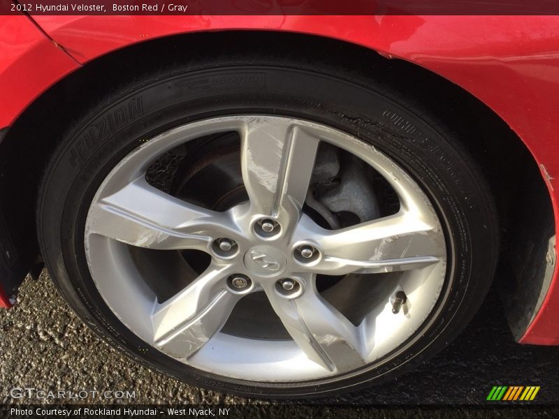 Boston Red / Gray 2012 Hyundai Veloster