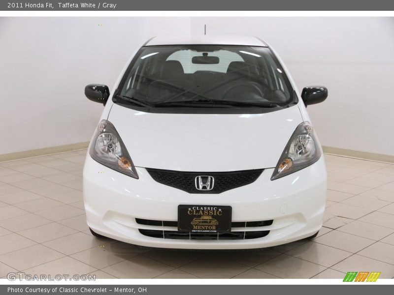 Taffeta White / Gray 2011 Honda Fit