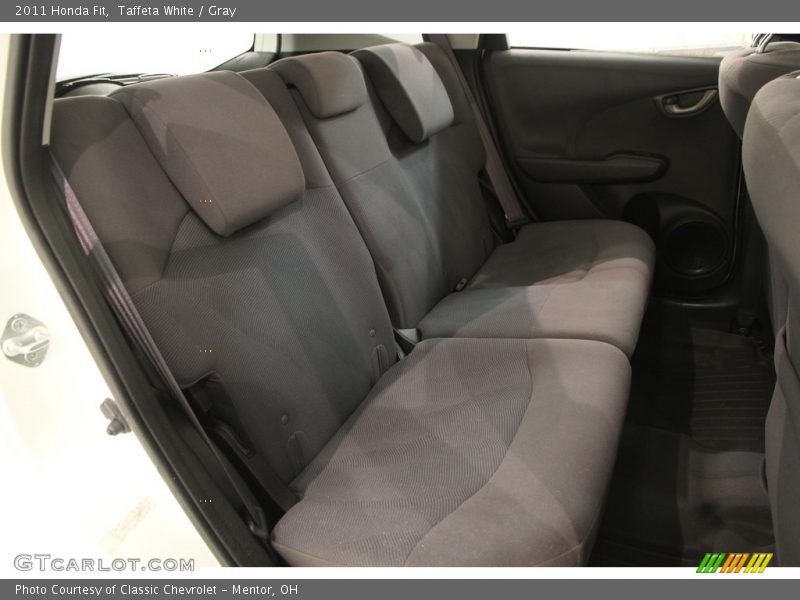 Taffeta White / Gray 2011 Honda Fit