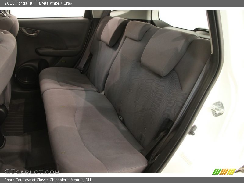 Taffeta White / Gray 2011 Honda Fit