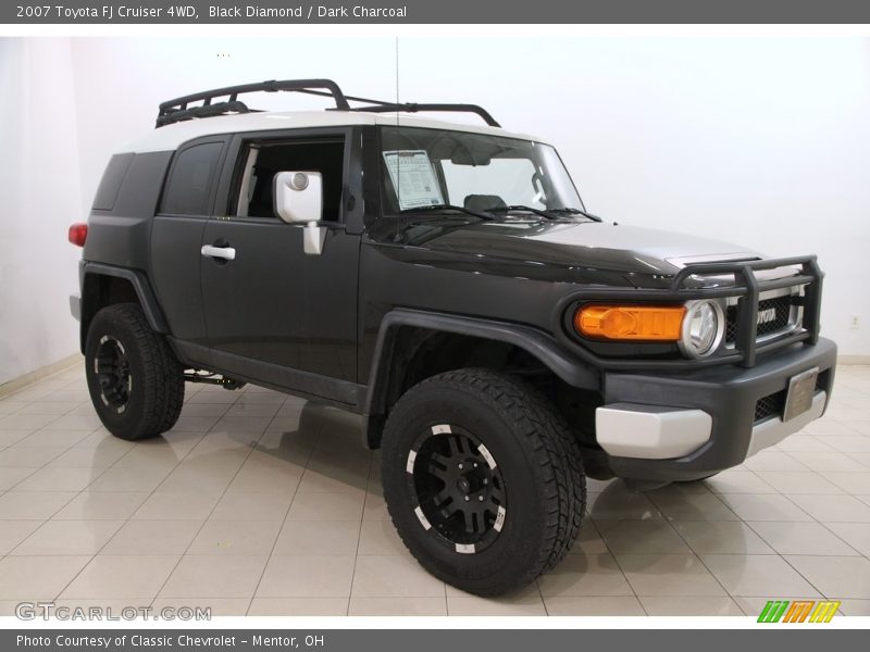 Black Diamond / Dark Charcoal 2007 Toyota FJ Cruiser 4WD