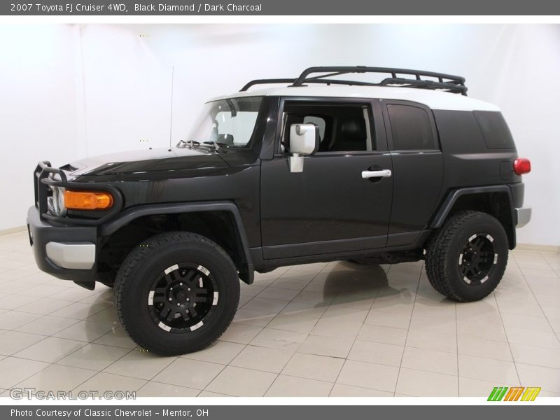 Black Diamond / Dark Charcoal 2007 Toyota FJ Cruiser 4WD