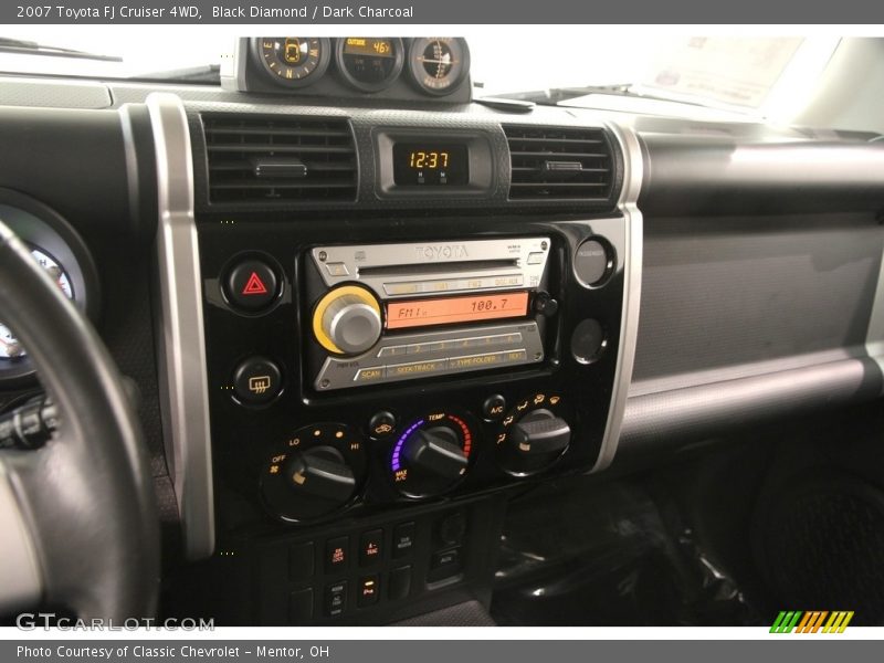 Black Diamond / Dark Charcoal 2007 Toyota FJ Cruiser 4WD