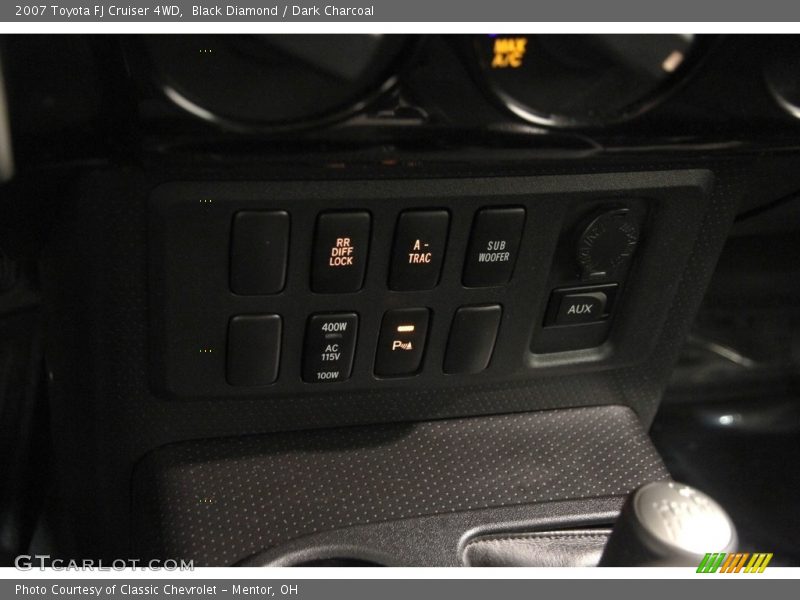 Black Diamond / Dark Charcoal 2007 Toyota FJ Cruiser 4WD