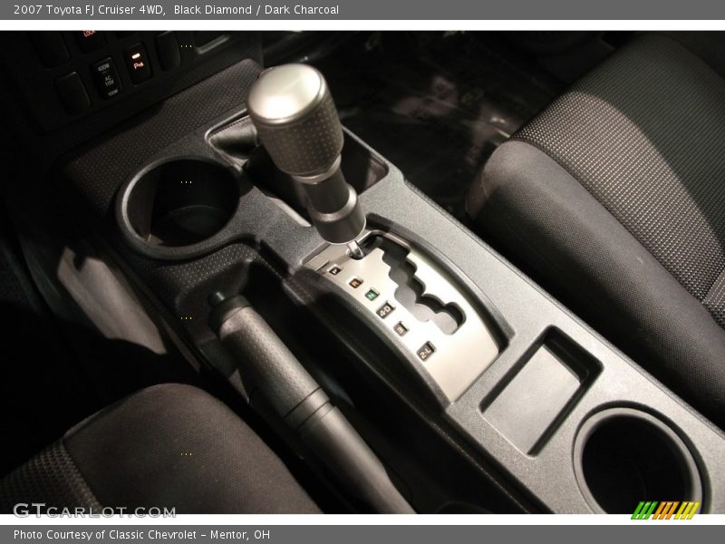 Black Diamond / Dark Charcoal 2007 Toyota FJ Cruiser 4WD