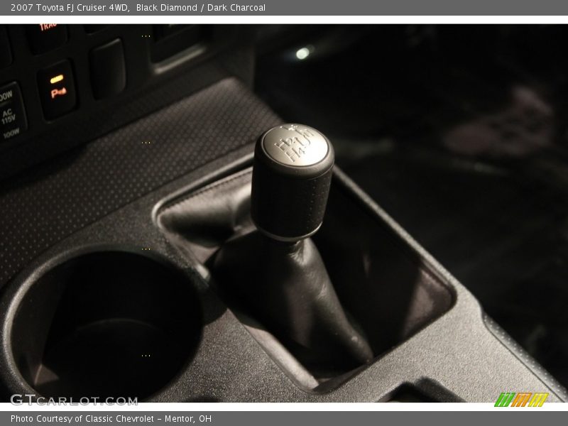 Black Diamond / Dark Charcoal 2007 Toyota FJ Cruiser 4WD