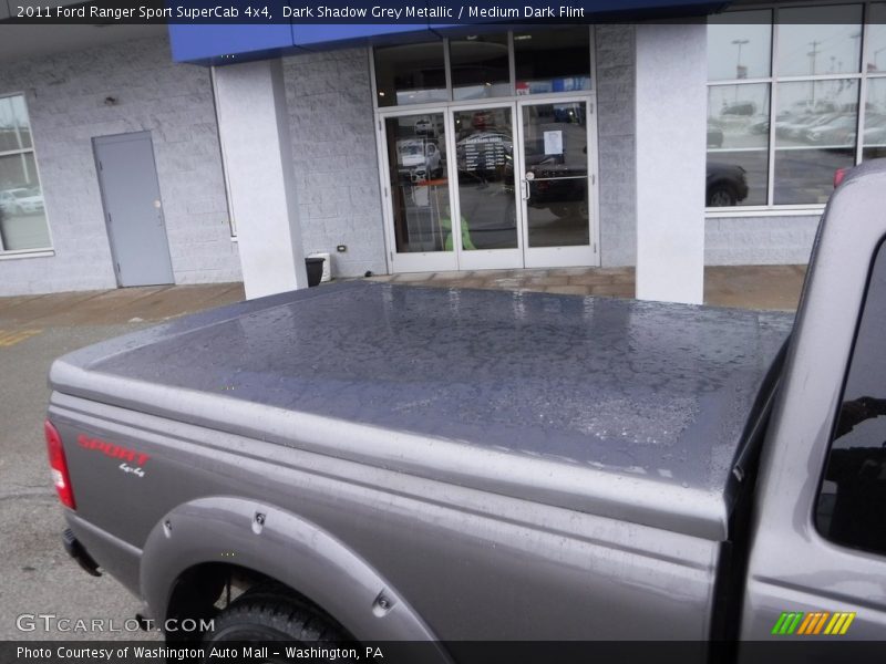 Dark Shadow Grey Metallic / Medium Dark Flint 2011 Ford Ranger Sport SuperCab 4x4