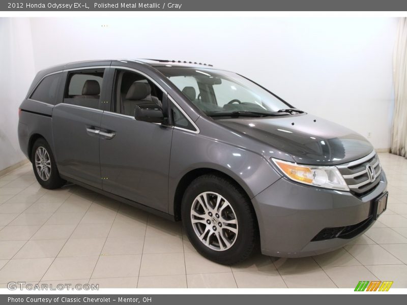 Polished Metal Metallic / Gray 2012 Honda Odyssey EX-L