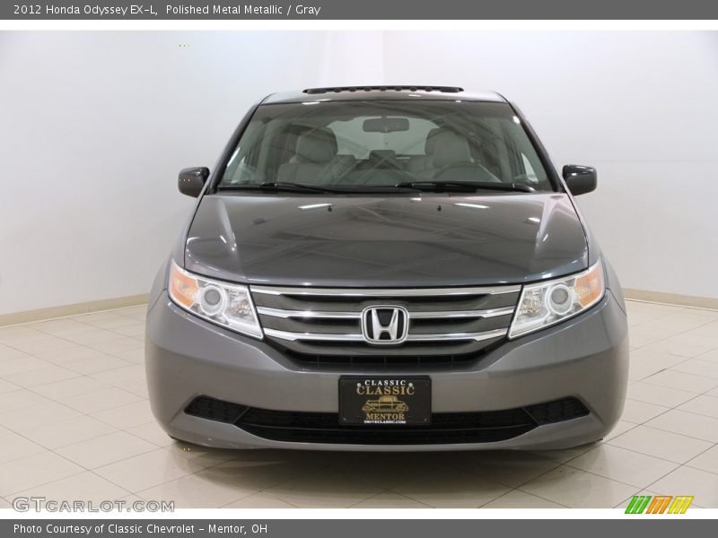 Polished Metal Metallic / Gray 2012 Honda Odyssey EX-L