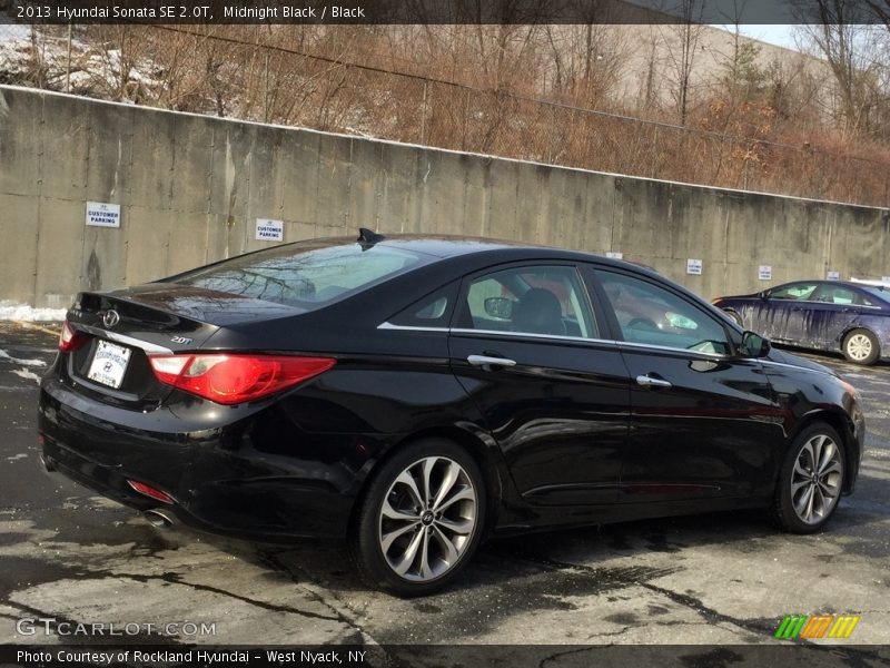 Midnight Black / Black 2013 Hyundai Sonata SE 2.0T