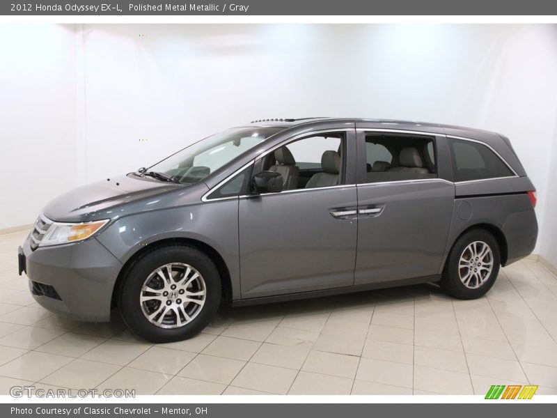 Polished Metal Metallic / Gray 2012 Honda Odyssey EX-L