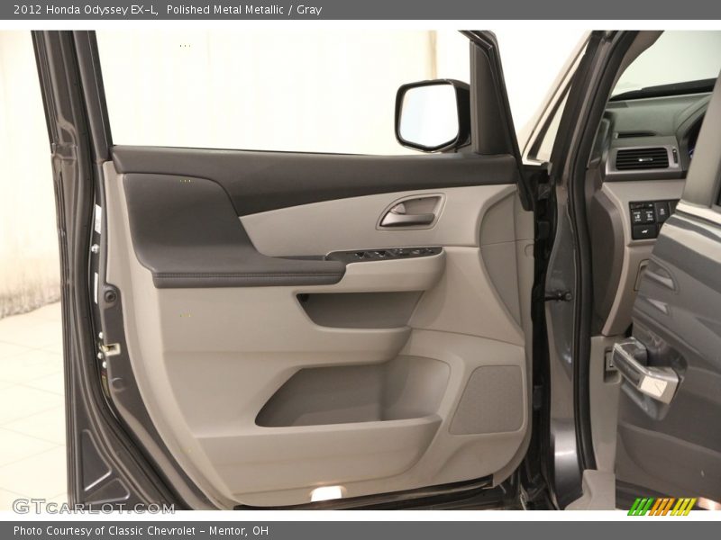 Polished Metal Metallic / Gray 2012 Honda Odyssey EX-L