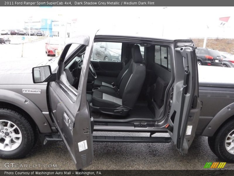 Dark Shadow Grey Metallic / Medium Dark Flint 2011 Ford Ranger Sport SuperCab 4x4