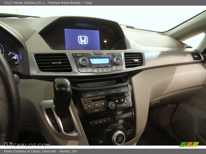 Polished Metal Metallic / Gray 2012 Honda Odyssey EX-L