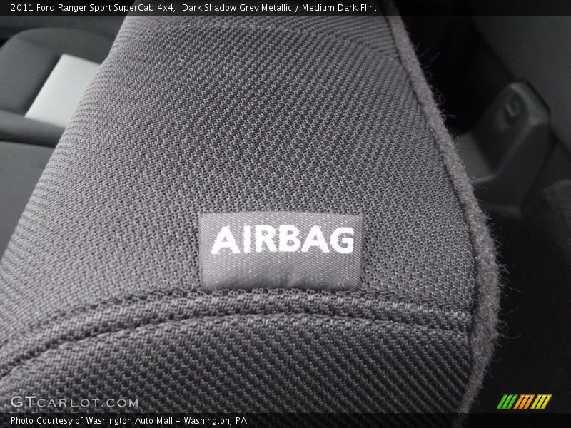 Dark Shadow Grey Metallic / Medium Dark Flint 2011 Ford Ranger Sport SuperCab 4x4