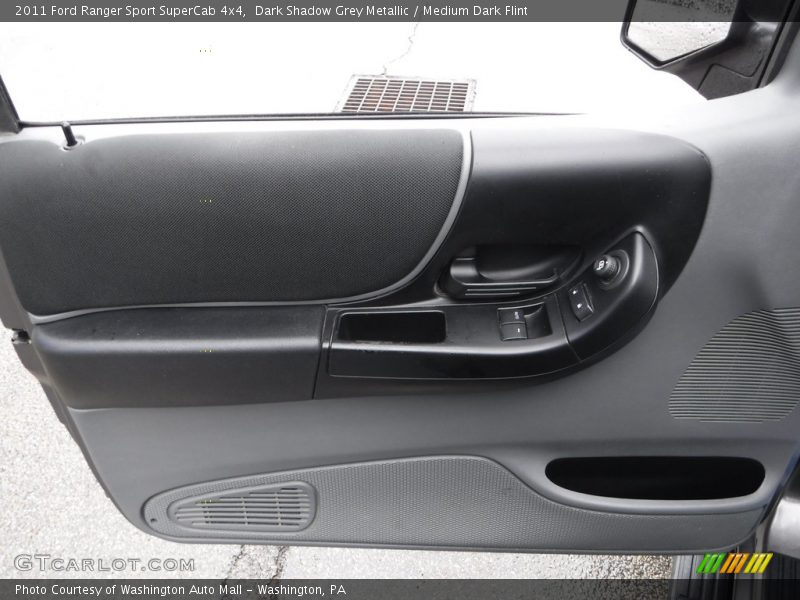 Dark Shadow Grey Metallic / Medium Dark Flint 2011 Ford Ranger Sport SuperCab 4x4