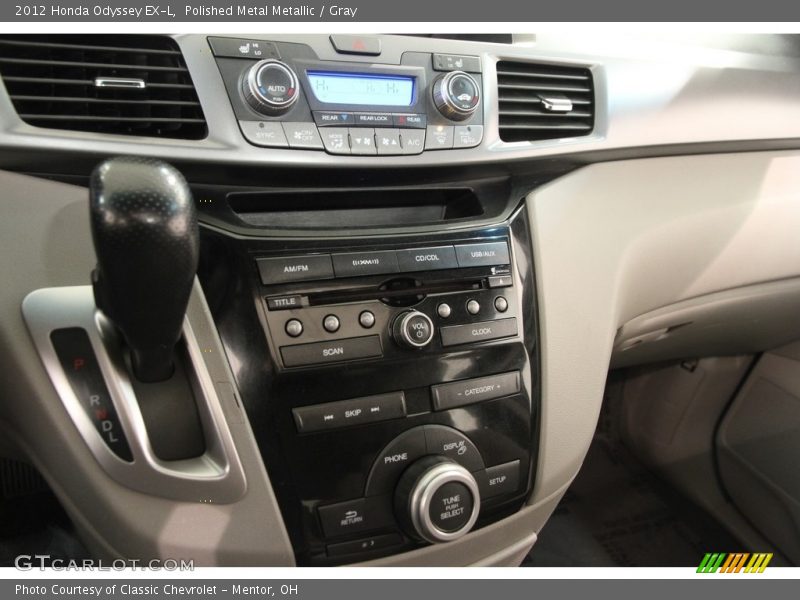 Polished Metal Metallic / Gray 2012 Honda Odyssey EX-L