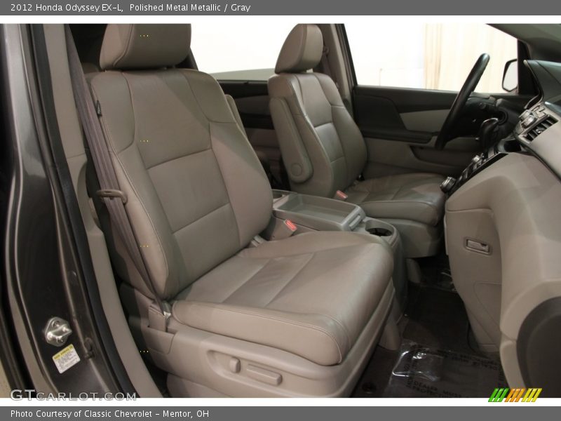 Polished Metal Metallic / Gray 2012 Honda Odyssey EX-L